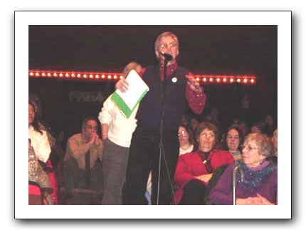 Question from the audience